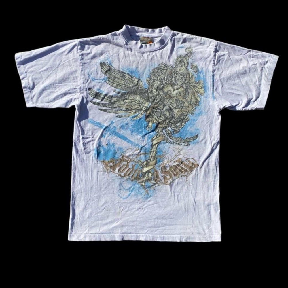Y2K shirt. brand: cybertek